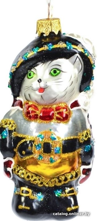 Елочная игрушка Грай Кот в сапогах Ф-10