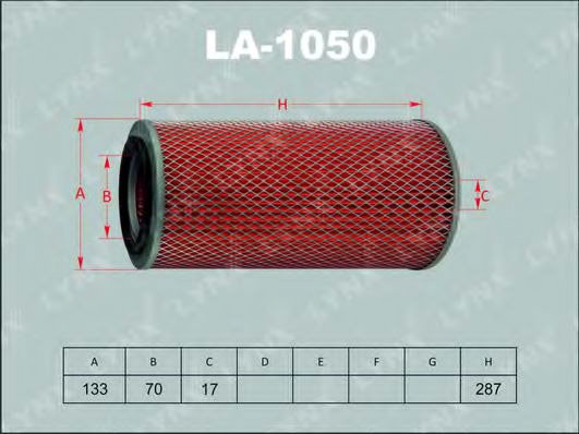

Воздушный фильтр LynxAuto LA1050