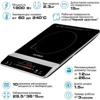 Настольная плита Endever Skyline IP-65