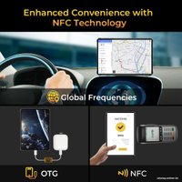 Планшет Oukitel RT8 (черный/оранжевый, с подставкой)