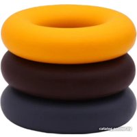 Набор эспандеров Profitnesslab 13886 (3 шт, желтый/коричневый/серый)