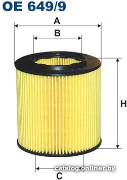 Масляный фильтр Filtron OE 649/9