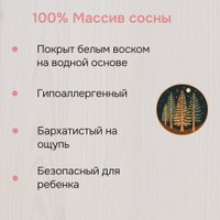 Кровать-домик Диприз Loki 90x200 Д.80064.1 (белый)