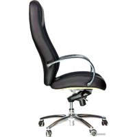 Офисное кресло Everprof Drift Alu (черный, кожа, пластиковые ролики)