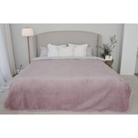 Покрывало Casa Conforte Tressa 220x240 6154586 (пыльно-розовый)