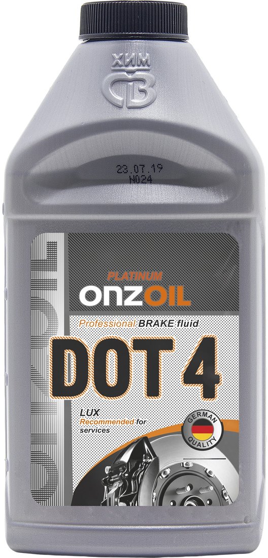 

Тормозная жидкость ONZOIL DOT-4 Lux 0.405л