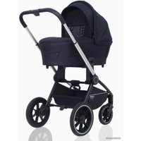 Универсальная коляска Rant MOWbaby Zoom PU (2 в 1, silver black)