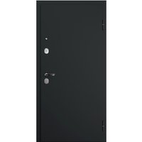 Металлическая дверь Guard С зеркалом 96х205 (правая, графитбьянко)
