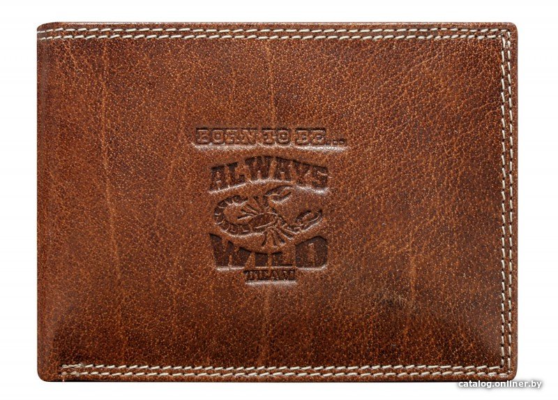 Кошелек Cedar Always Wild N992-KBR (Cognac)