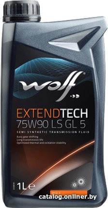 Трансмиссионное масло Wolf ExtendTech 75W-90 LS GL 5 1л