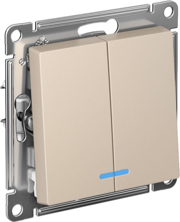 

Выключатель Systeme Electric AtlasDesign ATN001253 (песочный)