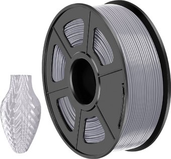 NV Print NV-3D-PETG-SILVER (1.75мм, 1кг, серебристый)