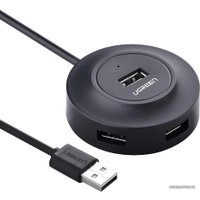 USB-хаб  Ugreen CR106 20277 (черный)