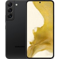 Телефон Samsung Galaxy S22 5G SM-S901B/DS 8GB/128GB Восстановленный by Breezy, грейд C (черный фантом)
