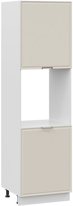 

Шкаф напольный Трия Белладжио 1П6 (белый/софт панакота)