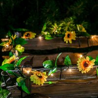 Садовая гирлянда Uniel USL-S-138/PT2300 SUNFLOWERS UL-00009377