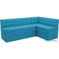 Угловой диван Мебель-АРС Атлантис правый 212x84x135 (синий)