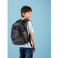 Школьный рюкзак Grizzly RB-450-3f (серый)