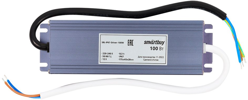 

Светодиодный драйвер SmartBuy SBL-IP67-Driver-100W