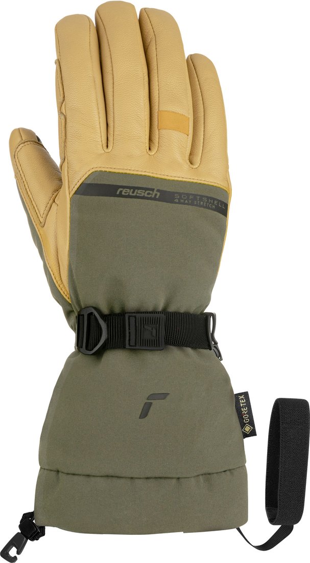 

Горнолыжные перчатки Reusch Discovery Gore-Tex Touch-Tec 6202305-5490 (р-р 9.5, Burnt Olive/Camel)