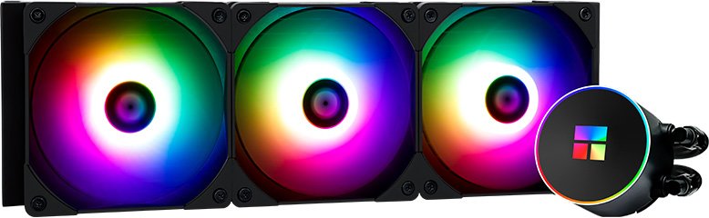 

Система жидкостного охлаждения для процессора Thermalright Frozen Magic 360 ARGB (черный)