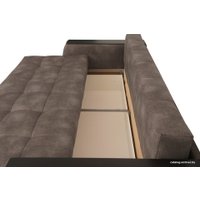 Диван Ormatek Era Compact Middle 202x152 (велюр, venus dimrose коричневый)