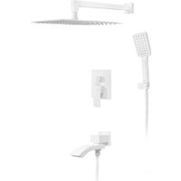 Душевая система  Hansberge H6077 (белый)