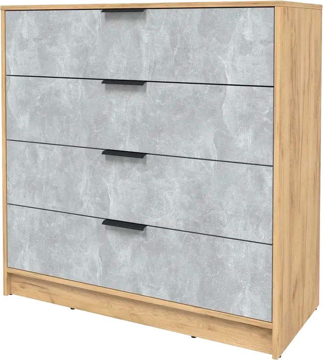 

Комод Интерлиния Концепт КТ-К100 (бетон/дуб золотой)