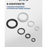 Подкатной домкрат Stels 51136 3т