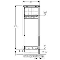 Инсталляция для душа Geberit Duofix [111.580.00.1]