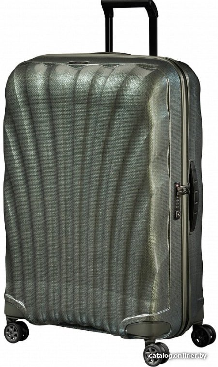 Чемодан-спиннер Samsonite C-Lite Metallic Green 75 см