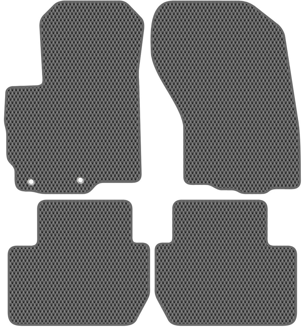 

Комплект ковриков для авто Alicosta Peugeot 4007 (suv) 2007 - 2014 (серый, ромб)