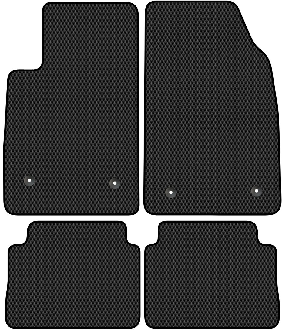 

Комплект ковриков для авто Alicosta Opel Vectra (универсал, седан / C) 2002 - 2008 (черный, ромб)