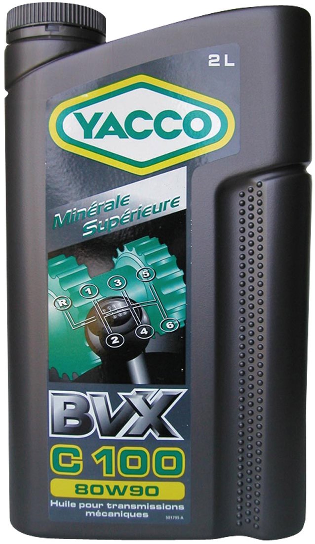 

Трансмиссионное масло Yacco BVX C100 80W-90 2л