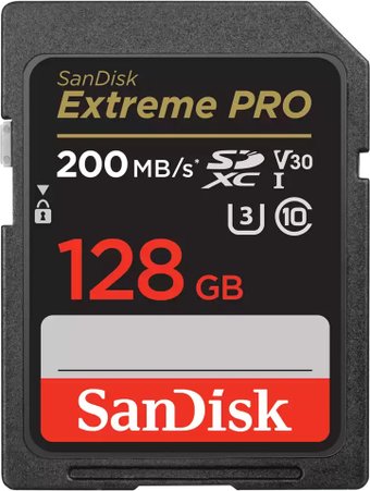 Карта памяти SanDisk Extreme PRO SDXC SDSDXXD-128G-GN4IN 128GB