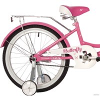 Детский велосипед Novatrack Butterfly 20 2022 207BUTTERFLY.PN23 (розовый)