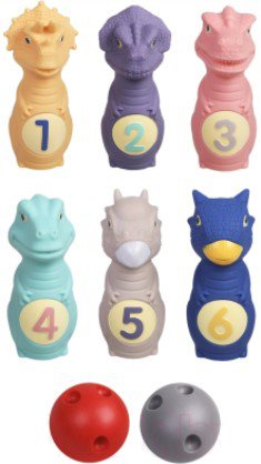 Боулинг Наша Игрушка Дино 1112