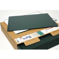 Картонная обложка для переплета OPUS Classic A4 217х300 мм OHC217X300Z10 (10 шт, зеленый)