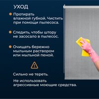 Рулонные шторы Franc Gardiner Blackout Dublin 110x160 6533513 (серый)