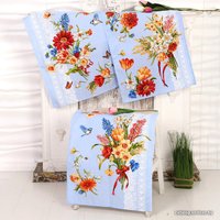 Набор полотенец DomoVita Цветы для любимых 3 шт 4161786 (ассорти)