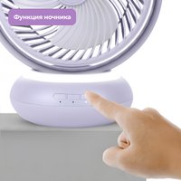 Вентилятор Evolution AirLeaf AL-102 (фиолетовый)
