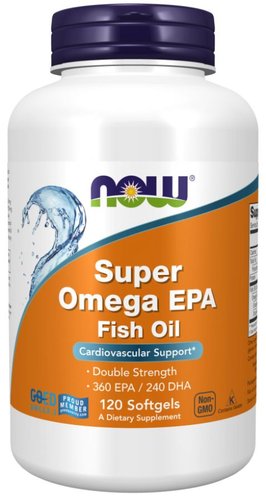 БАД Now Foods Super Omega EPA 60% (120 капсул)