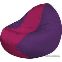 Кресло-мешок Flagman Classic К2.1-237 (фиолетовый/фуксия)