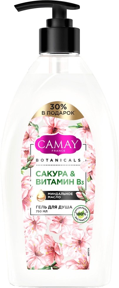 

Camay Гель для душа Японская сакура 750 мл