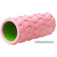 Массажный ролик-валик Body Form BF-YR02 (розовый/зеленый)