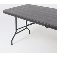 Стол AksHome Складной 180х76х74 (темно-серый)