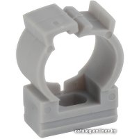 Крепеж-клипса для трубы ЭРА d 32мм Б0047271 (серый)