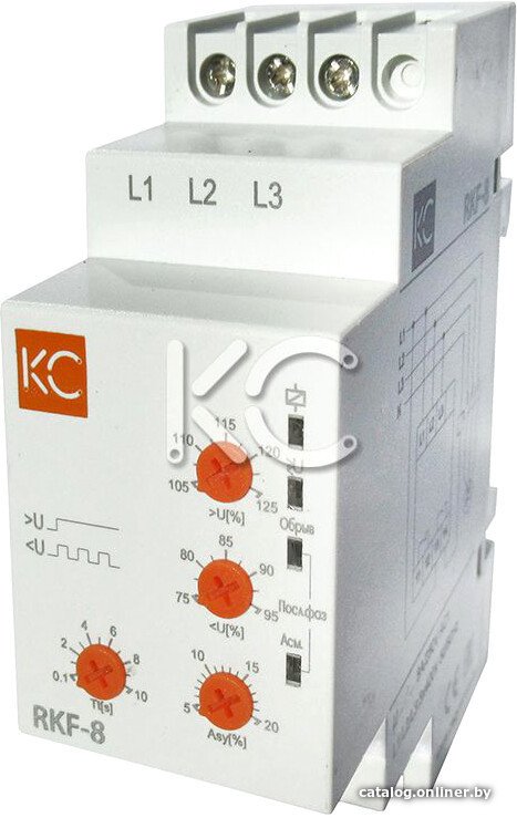 Реле контроля фаз КС RKF-8 82709