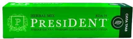 

Зубная паста PresiDent Herbal mix 75 RDA 50 мл