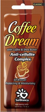 

Крем для загара SolBianca Крем для загара Coffee Dream С маслом кофе маслом ши и бронзаторами 15 мл